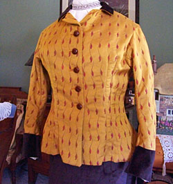 1860s riding jacket, front